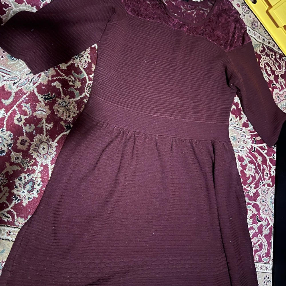 Jessica Simpson Black Lace Dress